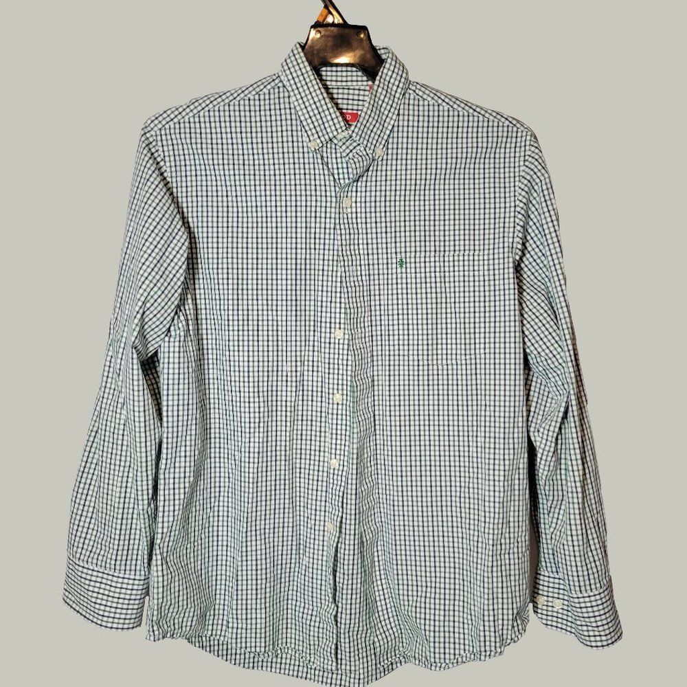 IZOD Striped Button Down Shirt Mens Button Down Striped Shirt Size Medium